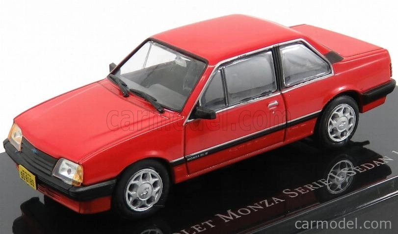 Edicola Chevrolet Monza Serie 1 Sedan 1985 1:43 Červená
