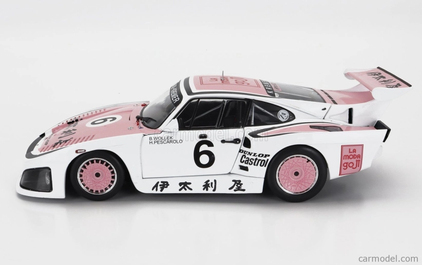 Solido Porsche 935k3 Team Porsche Kremer Racing N 6 Winner 1000km Suzuka 1981 B.wollek - H.pescarolo 1:18 Biela Ružová