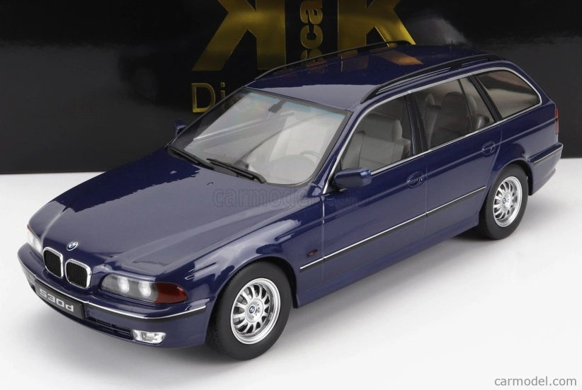 Kk-scale BMW 5-series 530d (e39) Touring Sw Station Wagon 1997 1:18 Blue Met