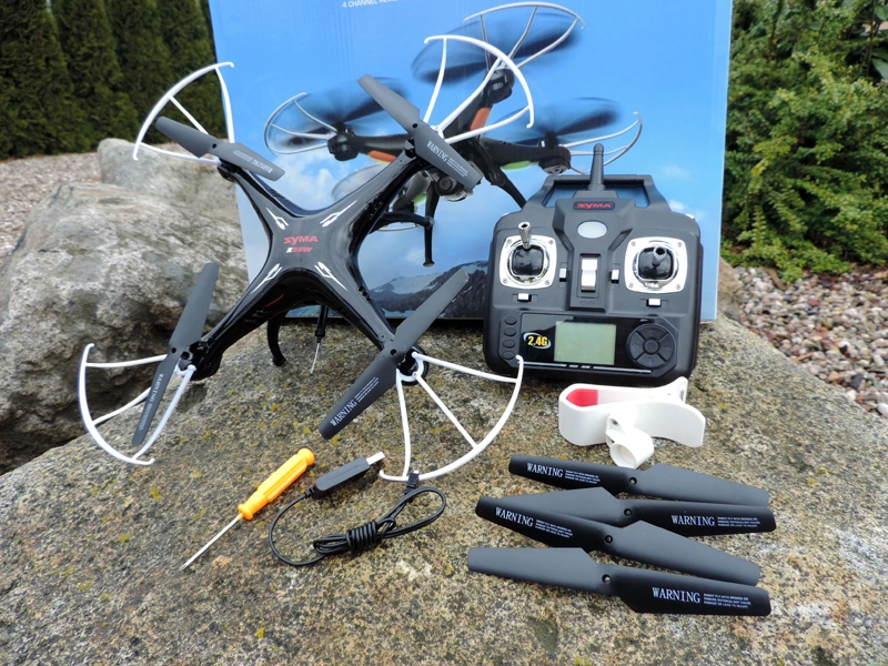 Dron Syma X5SW PRO, čierna