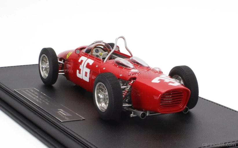 Gp-replicas Ferrari F1  156 N 36 2nd Monaco Gp 1962 Phil Hill 1:18 Red