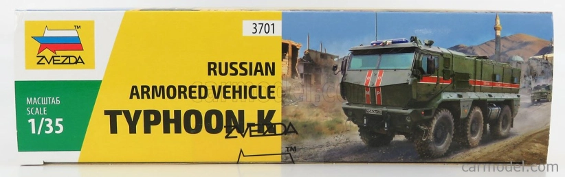 Zvezda Kamaz Typhoon K Military Tank Truck 2014 1:35 /