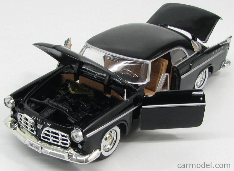 Motor-max Chrysler C300 Coupe 2-door 1955 1:24 Black