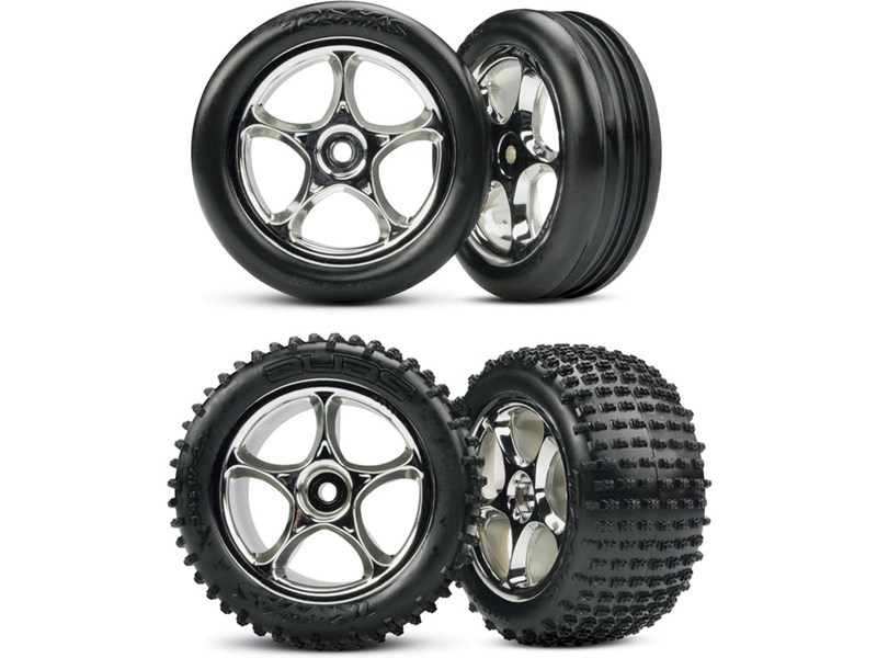 RC auto Traxxas Bandit 1:10 RTR, červenočierna