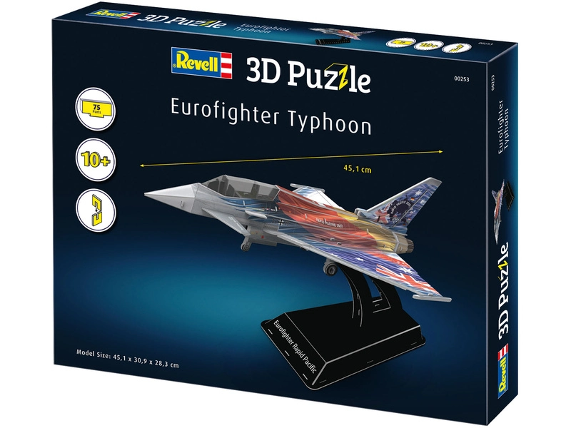 Revell 3D Puzzle – Eurofighter Typhoon Rapid Pacific