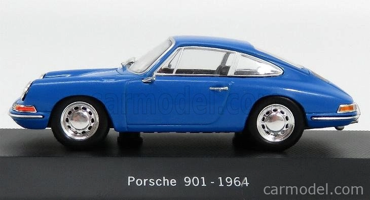 Edicola Porsche 911 901 1964 - Con Vetrina - S vitrínou 1:43 Modrá
