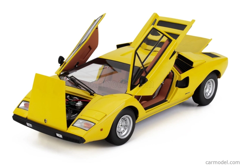 Kyosho Lamborghini Countach Lp400 1974 1:18 Žlutá