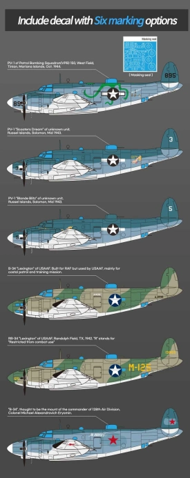 Model Kit lietadlo 12587 - USN PV-1 “Patrol bomber” (1:72)