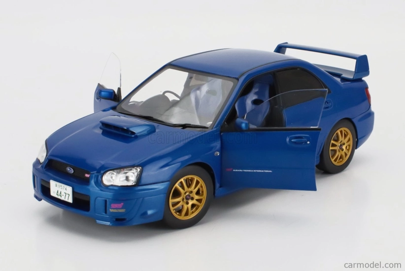 Solido Subaru Impreza Wrx Sti 2003 1:18 Blue