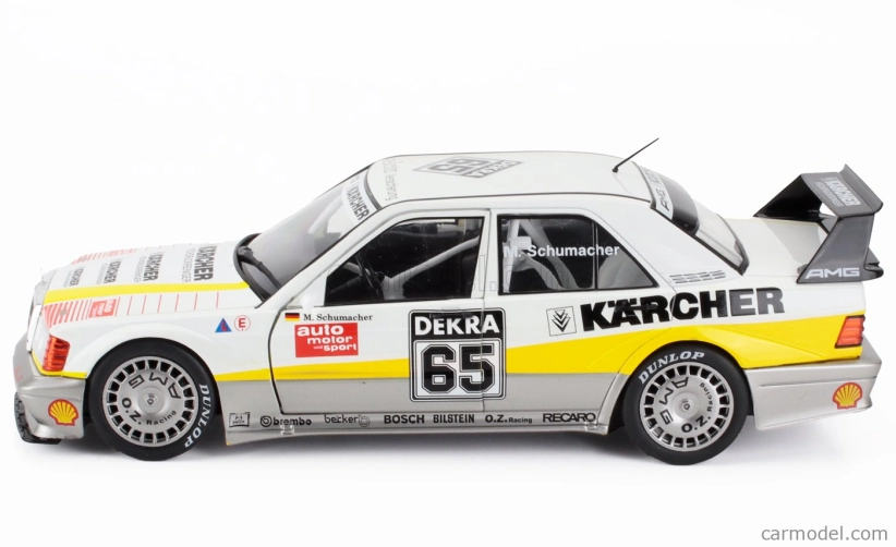 Werk83 Mercedes benz 190e Evo2 Team Amg N 65 Dtm Season 1990 Michael Schumacher 1:18 Bílá Šedá