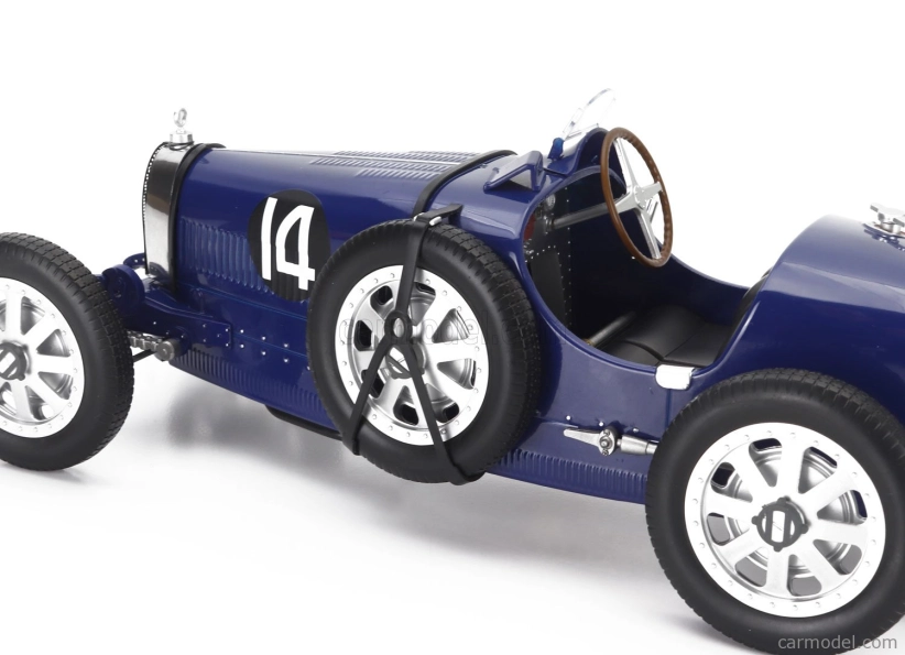 Norev Bugatti T35 N 14 Racing 1925 1:12 Modrá