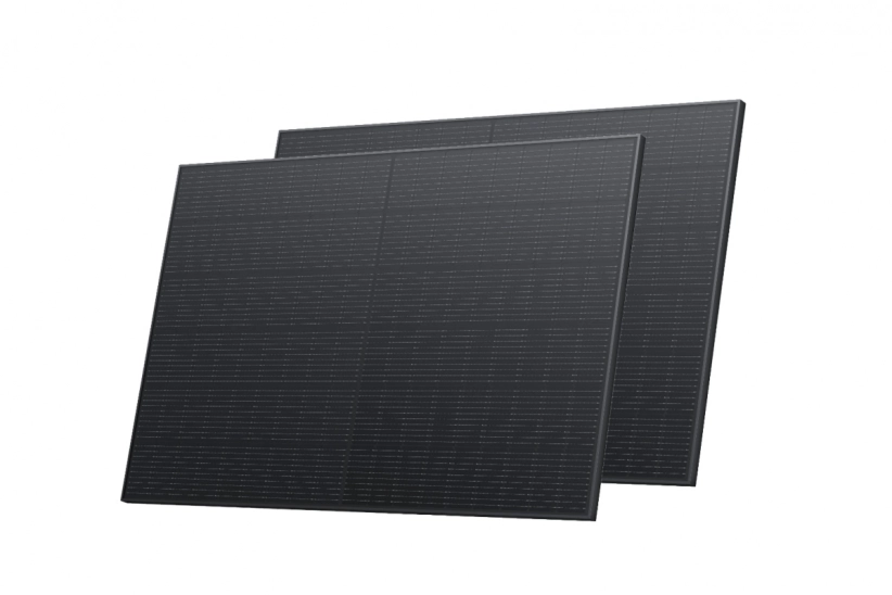 EcoFlow sada dvou 400W rigidních solárních panelů