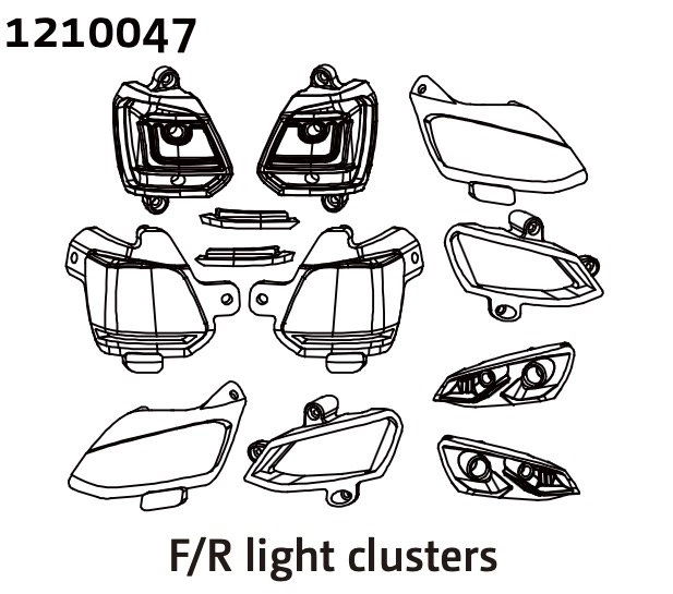 1210047 - F/R Light Set