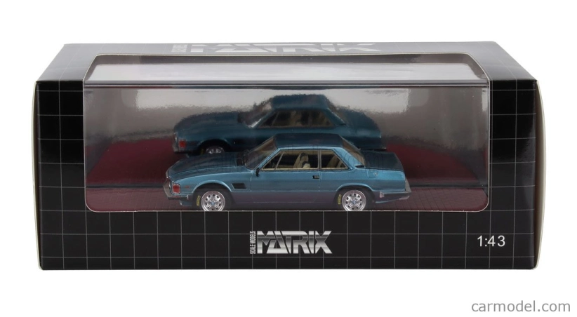 Matrix scale models De tomaso Longchamp 1972 1:43 Blue Met