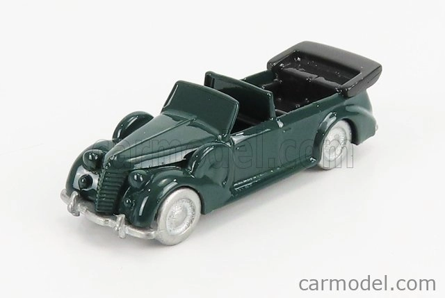 Officina-942 Fiat 2800 Torpedo Da Parata Cabriolet Carrozzeria Stab. Farina 1939 1:76 zelená