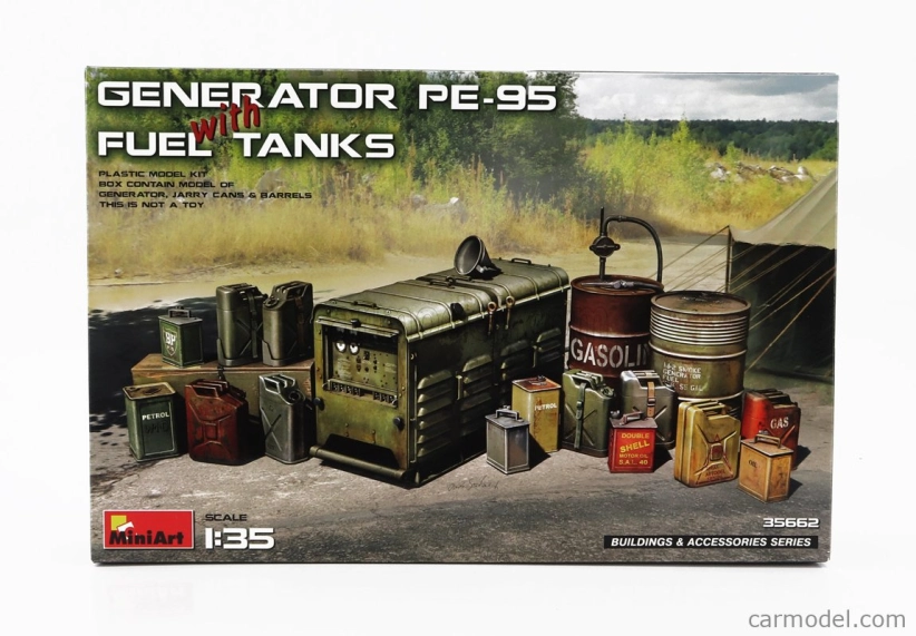 Miniart Príslušenstvo Generátor Pe-95 s palivovými nádržami 1:35 /