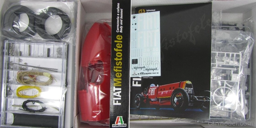 Italeri Fiat Mefistofele 1924 Record 12 Luglio 234.98km/h Sir.ernest Eldridge 1:12 /