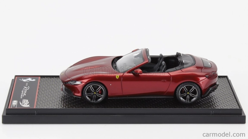 Bbr-models Ferrari Roma Spider Open 2020 1:43 Rosso Magma - Red Met
