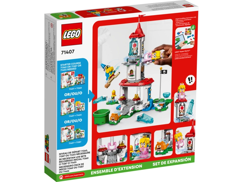 LEGO Super Mario - Mačka Peach a ľadová veža - rozširujúca sada