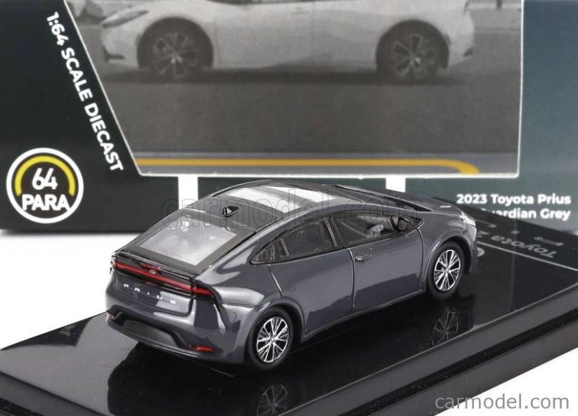 Paragon-models Toyota Prius 2023 1:64 Grey