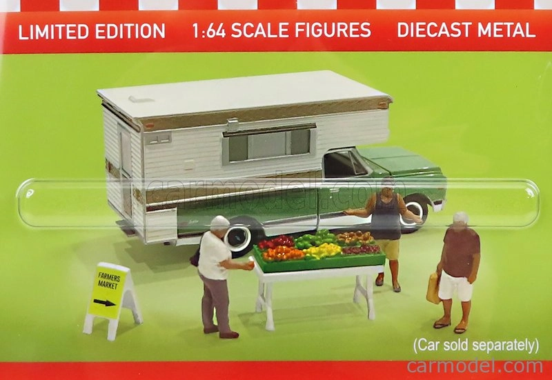 American diorama Figures Set - Farmers Market 1:64 Různé