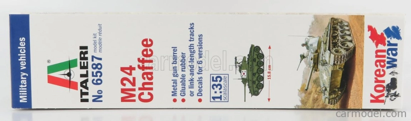 Italeri Kampfpanzer M24 Chaffee Vojenský tank Kórejská vojna 1944 1:35 /