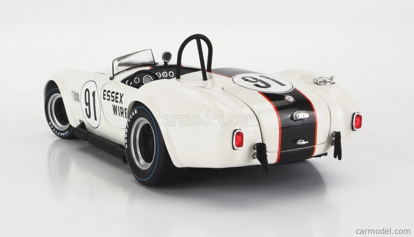 Kyosho Ford usa Shelby Cobra 427 S/c Spider Essex Wire N 91 1:18, bílá