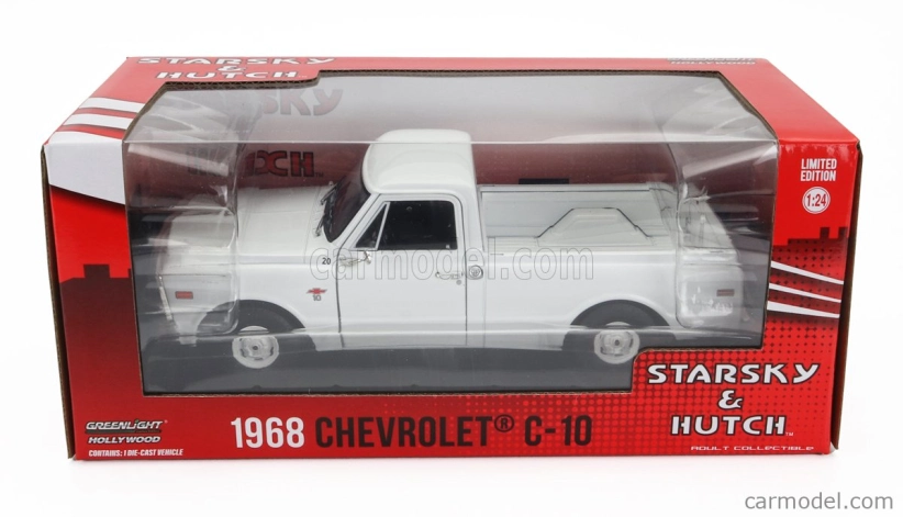 Greenlight Chevrolet C-10 Pick-up 1968 - Starsky a Hutch 1:24 biely