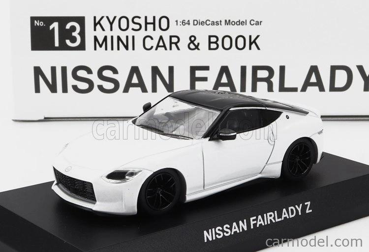 Kyosho Nissan Fairlady Z Coupe 2023 1:64 Bílá Černá