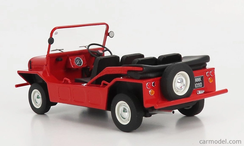 Modely v mierke Cult-scale Austin Mini Moke 1965 1:18 Red