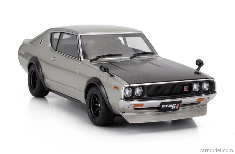 Autoart Nissan Skyline 2000 Gt-r (kpgc110) Vyladená verzia Coupe 1973 1:18 Strieborná čierna