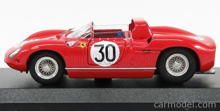Art-model Ferrari 250p Spider Ch.0810 N 30 Winner 12h Sebring 1963 Surtees - Scarfiotti 1:43 Red