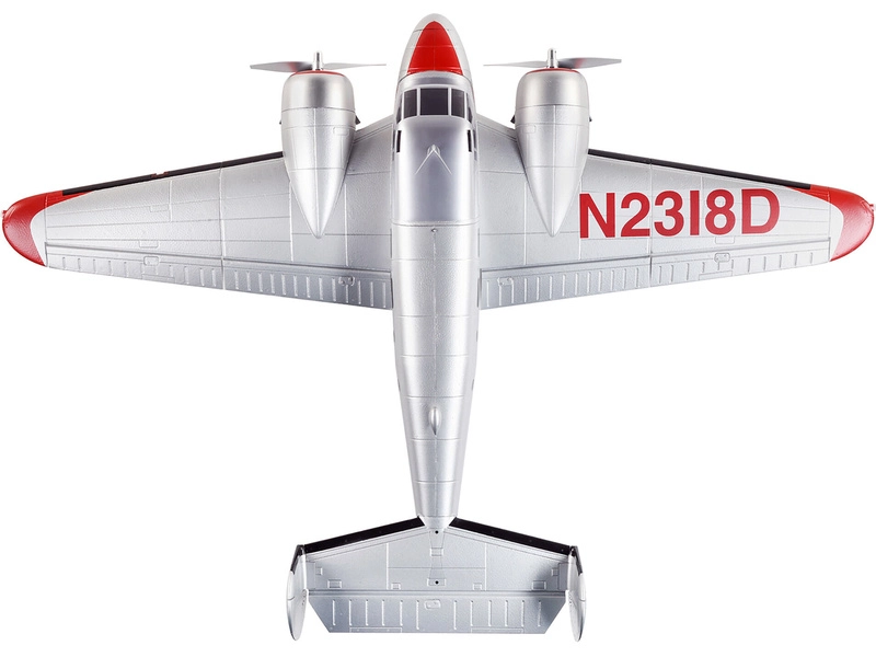 RC letadlo E-flite Beechcraft D18 1.5m BNF Basic