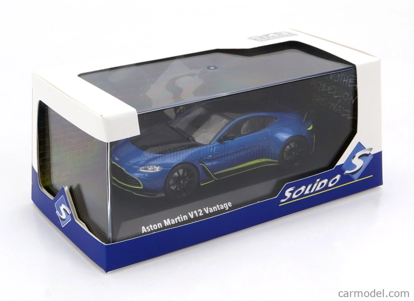 Solido Aston martin V12 Vantage 2023 1:43 Blue Met