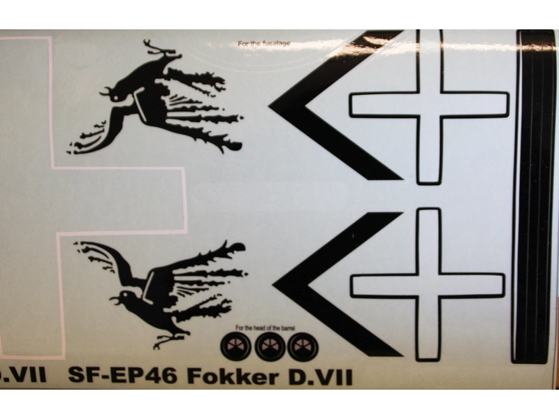 Fokker D.VII 1.2m Kit