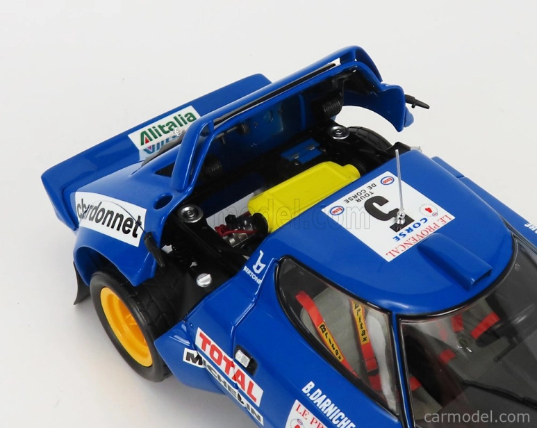 Kyosho Lancia Stratos Hf (night Version) N 5 1:18, modrá