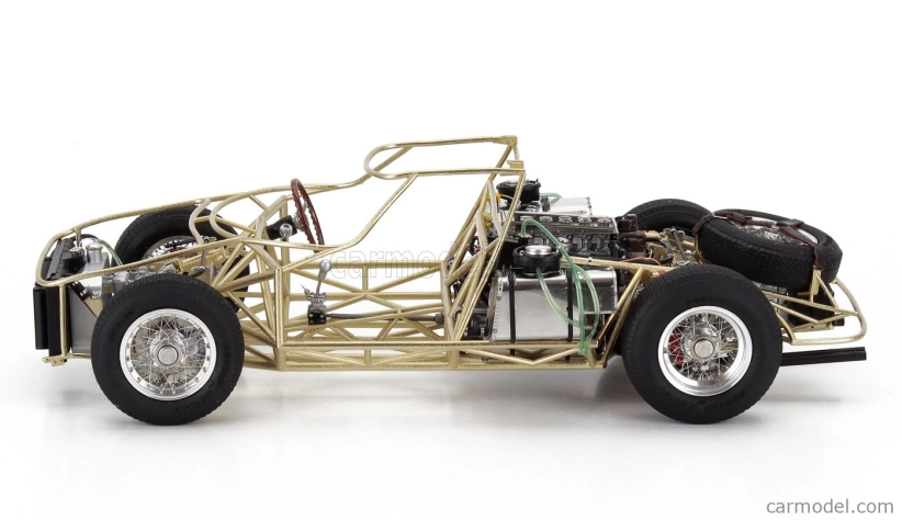 Cmc Ferrari 250lm Car Body + Rolling Chassis 1963 - Con Vetrina - With Showcase 1:18 Red