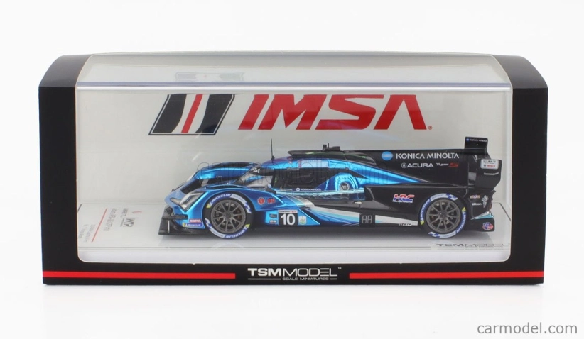 Truescale Acura Arx-06 Gtp 2.4l Twin Turbo V6 Team Wayne Taylor Racing Andretti N 10 Imsa 24h Daytona 2024 Filipe Albuquerque - Ricky Taylor - Brendon Hartley - Marcus Ericsson 1:43 Modrá Černá