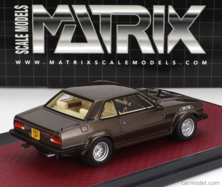 Matrix modely v mierke De tomaso Longchamp Gts/e 1988 1:43 Brown Met