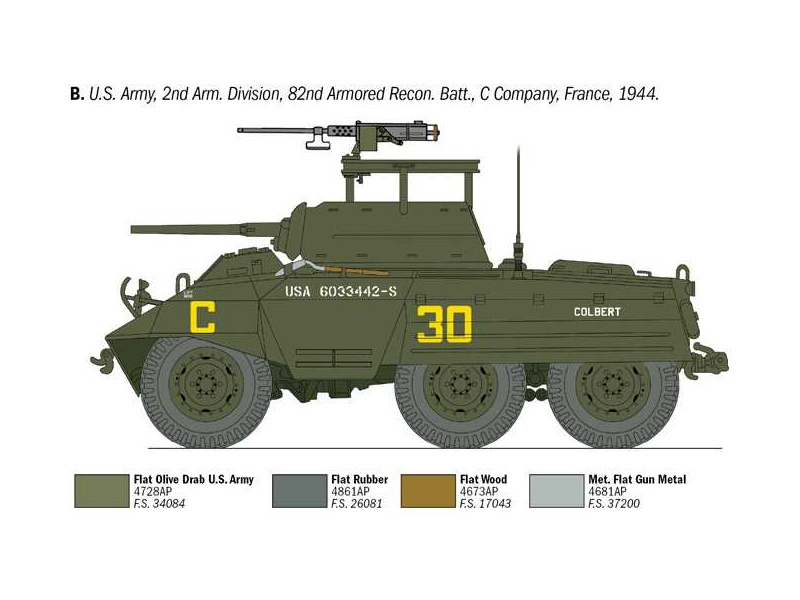 Italeri M-8 Greyhound (1:35)