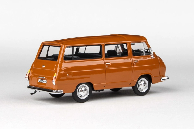 Abrex Škoda 1203 (1974) 1:43 – hnedá okrová