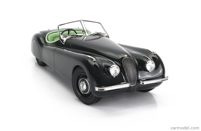 Modely Jaguar Xk120 Ots Spider Cabriolet Open 1948 1:18 Zelená