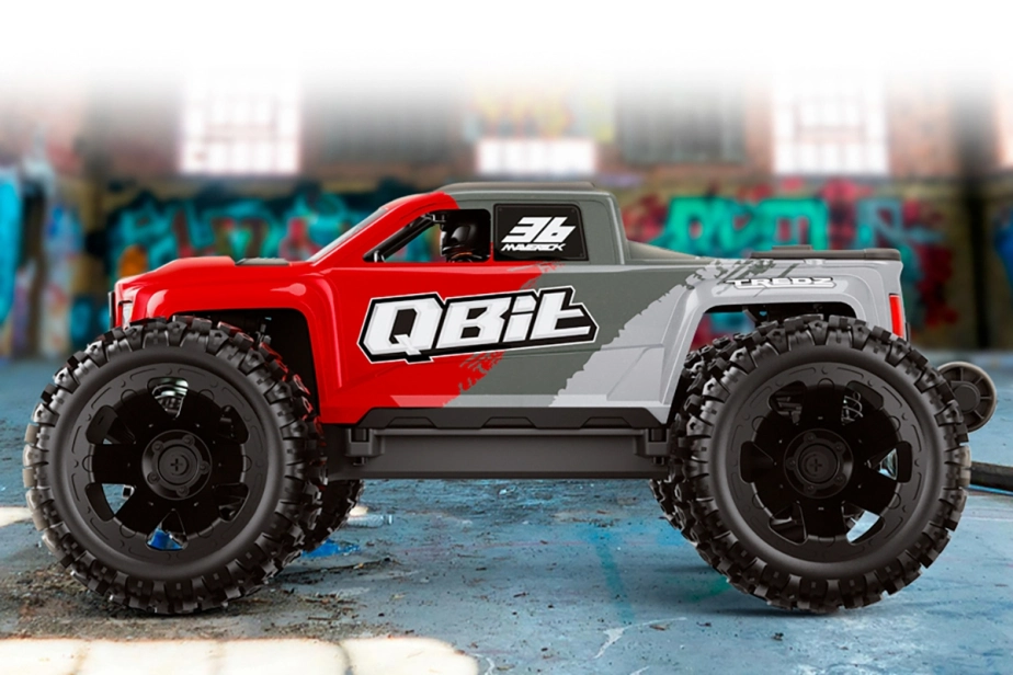 Qbit MT 1/16th Monster Truck - Červený