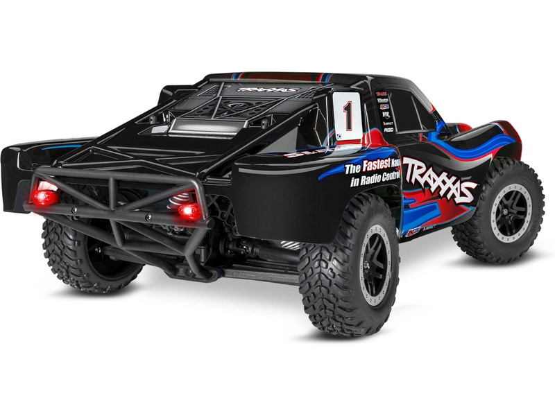 RC auto Traxxas Slash 4WD 1:10 RTR s LED osvětlením, oranžová