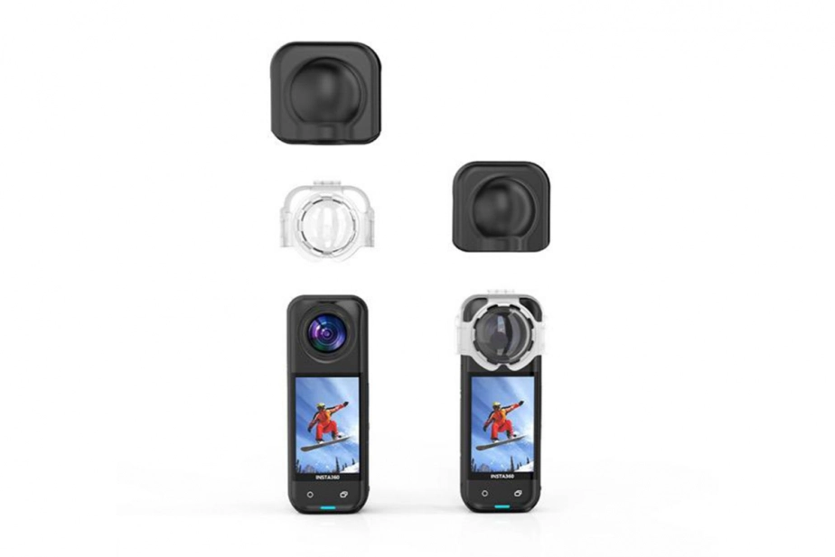 Insta360 X5 - Rýchloupínacia clona proti zahmlievaniu pre Insta360 X5