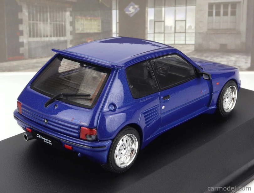 Solido Peugeot 205 Gti Dimma Body Kit 1988 1:43 Modrá