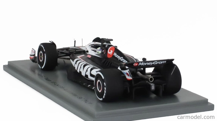Spark-model Haas F1 Fw24 Team Moneygram Haas N 27 Australian Gp 2024 Nico Hulkenberg 1:43 Černá Bílá