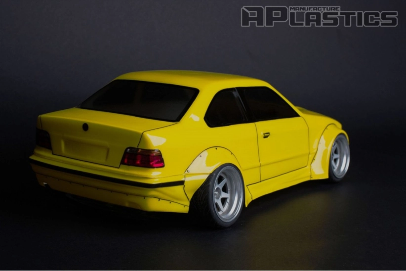 Karoséria APlastics - BMW E36 M3 Wide - 1/10, 195/197mm
