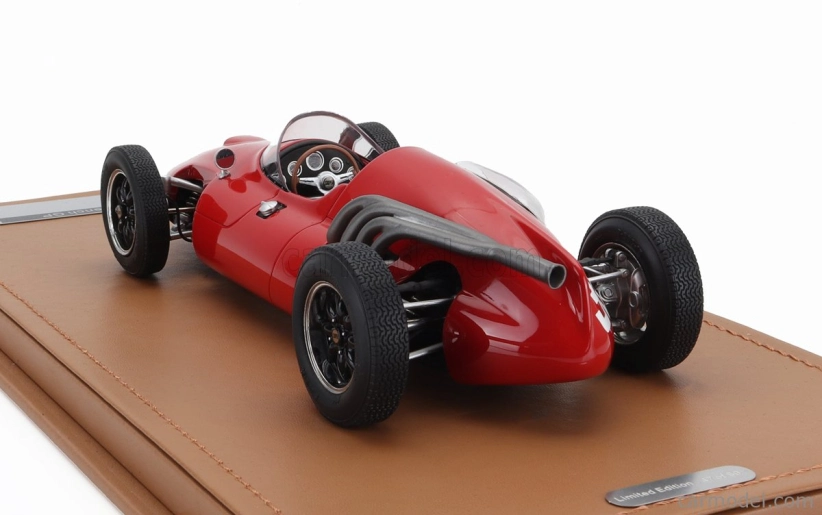 Tecnomodel Cooper F1 T51 N 30 French Gp 1960 Gino Munaron 1:18 Červená