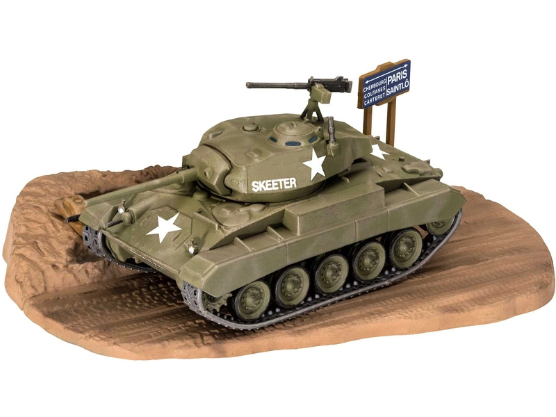 Revell M24 Chaffee (1:76) (súprava)